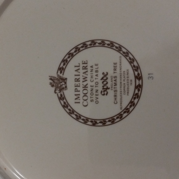 Spode Christmas Tree Serving Bowl - Picture 3 of 4